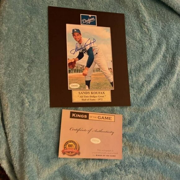 Sandy Koufax signed picture photograph autographed photo - Picture 1 of 1